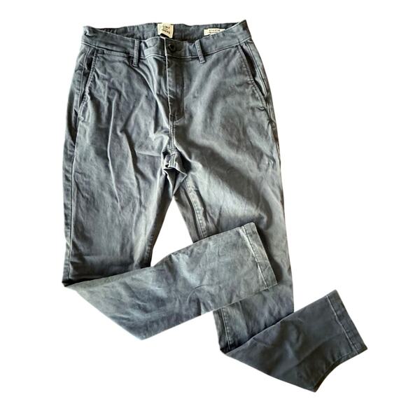 FLINT‎ AND TINDER Men’s 365 5 Pocket Pant 34 x 36 Washed Grey Athletic Tapered - Picture 4 of 8